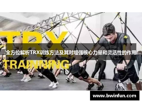 全方位解析TRX训练方法及其对增强核心力量和灵活性的作用
